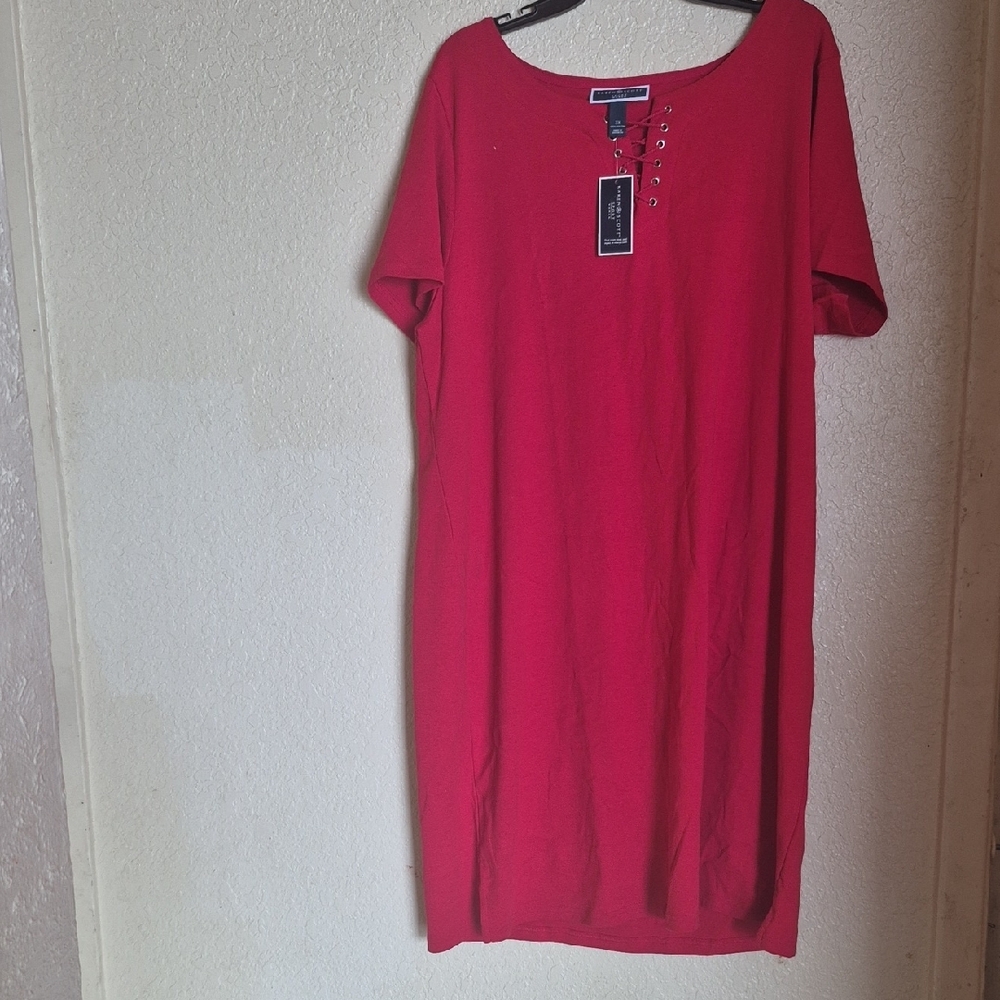 Elegant Red Women's Top